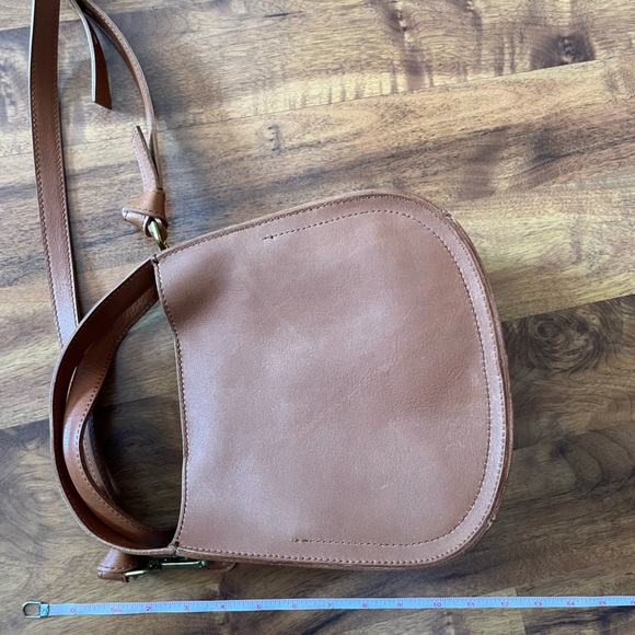 NWT Madewell Brown Leather Shoulder Bag - Picture 5 of 6